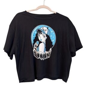 Future Fantasy Delight SLURPZONE Snowglobe Crop Top Assistant Mgr Miss Fria 2XL